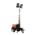 Mobile Light Tower With Diesel Generator